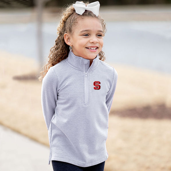 grey nc state kids sweatshirt pullover