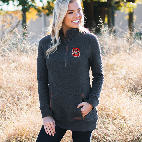 Women's Personalized NC State Pullover Sweatshirt - Marleylilly