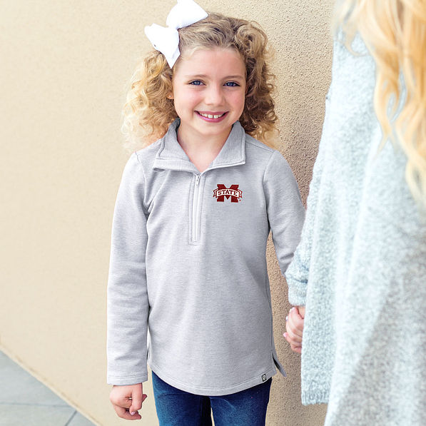 mississippi state girls pullover sweatshirt