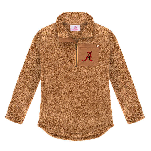 alabama kids sherpa pullover tunic