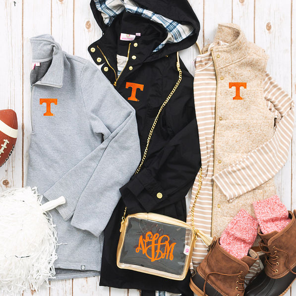 tennessee gameday outfits with accessories