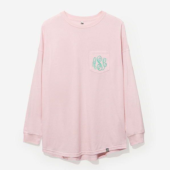 Monogrammed Long Sleeve Shirt