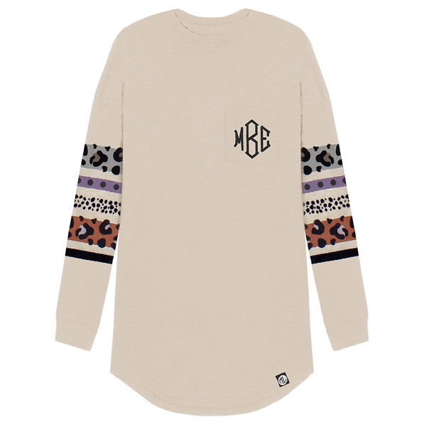 Monogrammed Long-Sleeve Shirt — Marleylilly