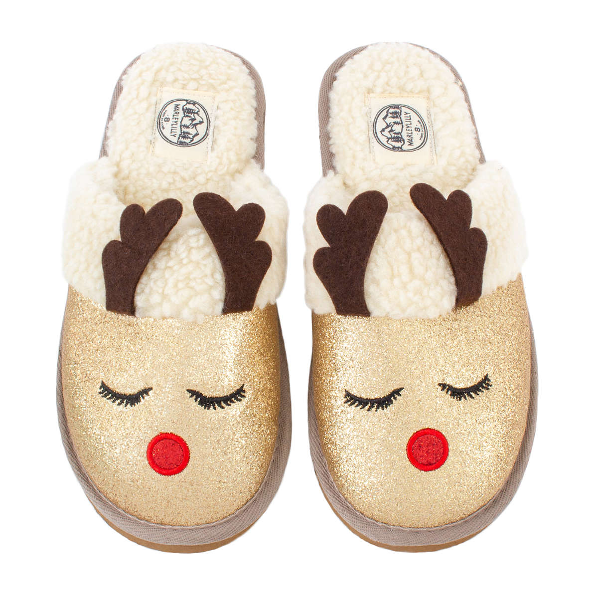 reindeer skin slippers for adults