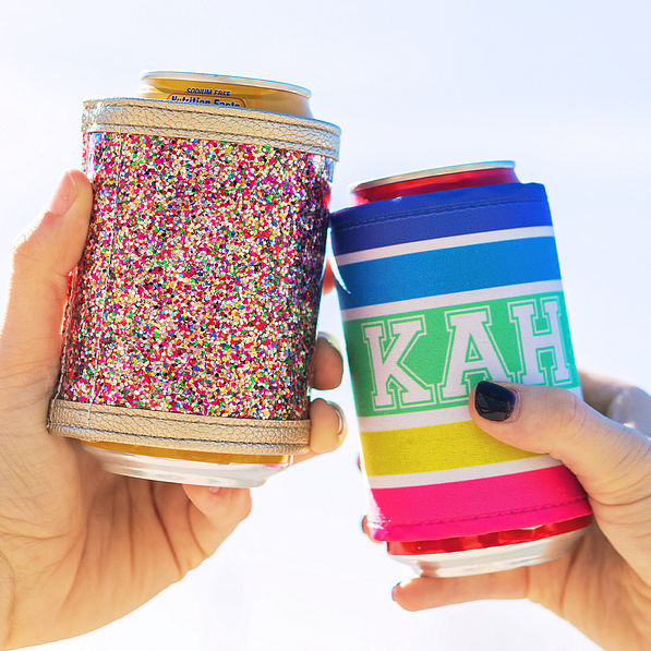 confetti koolie with monogrammed koolie