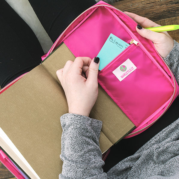 inside zipper pocket