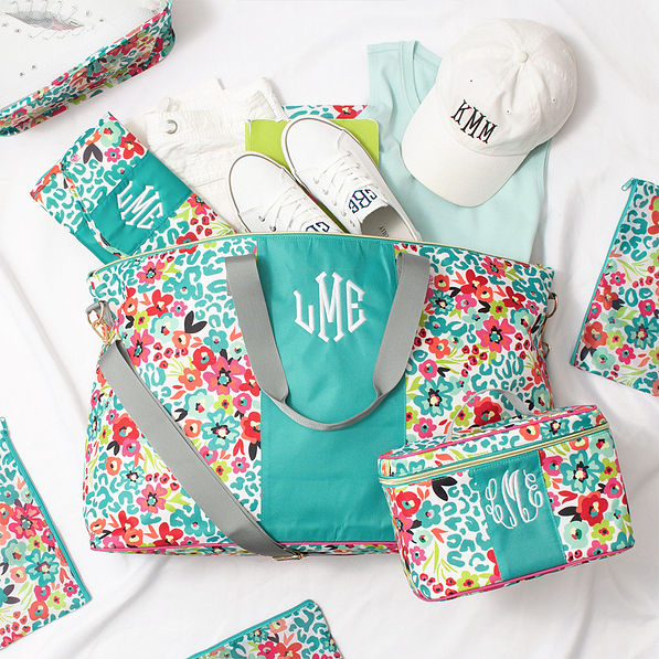 Monogrammed Weekend Bag