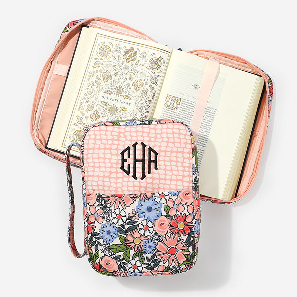 Monogrammed Bible Carrier