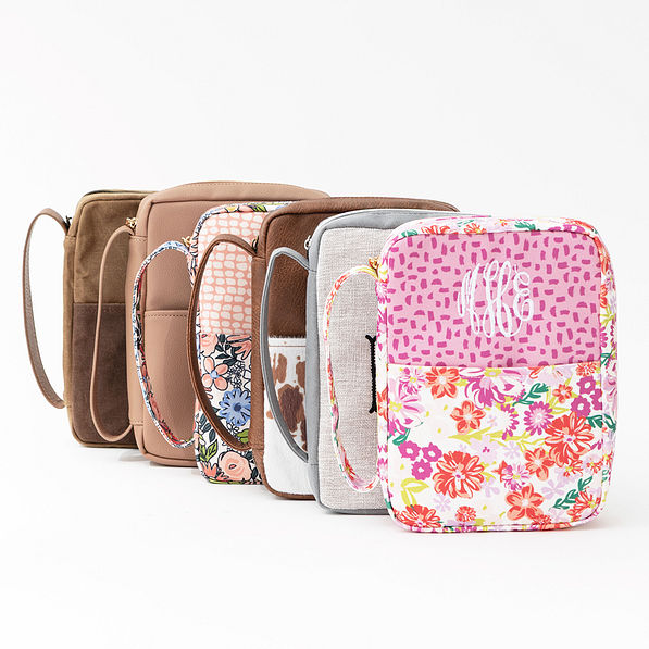Monogrammed Bible Carrier