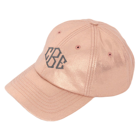 women's monogrammed baseball cap