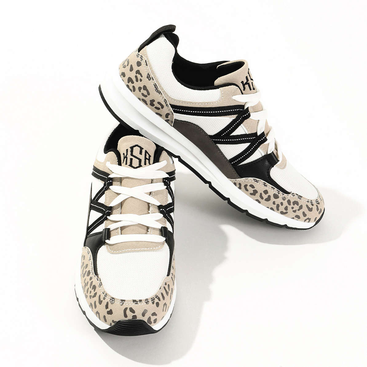 platform leopard sneakers
