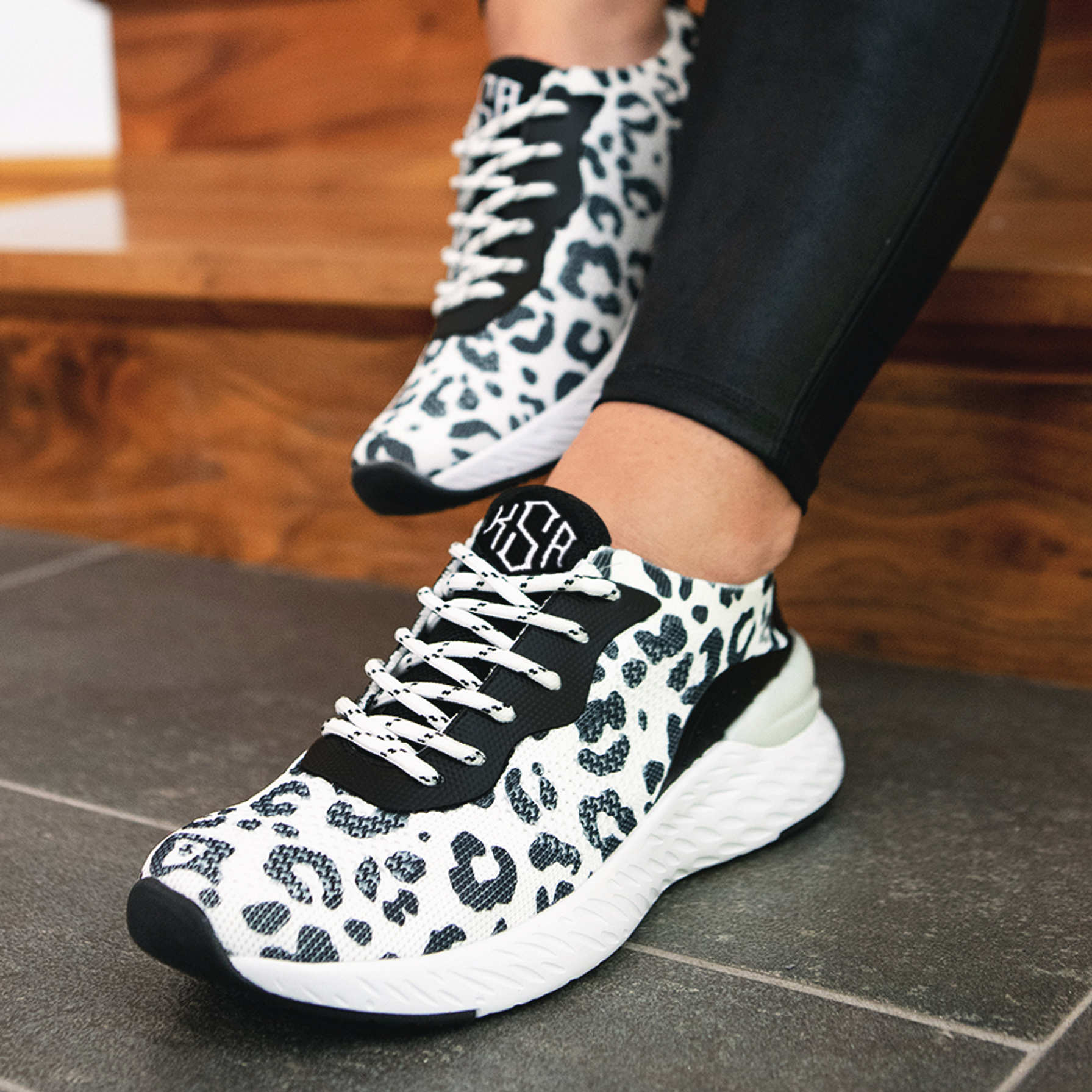 schuh nike leopard
