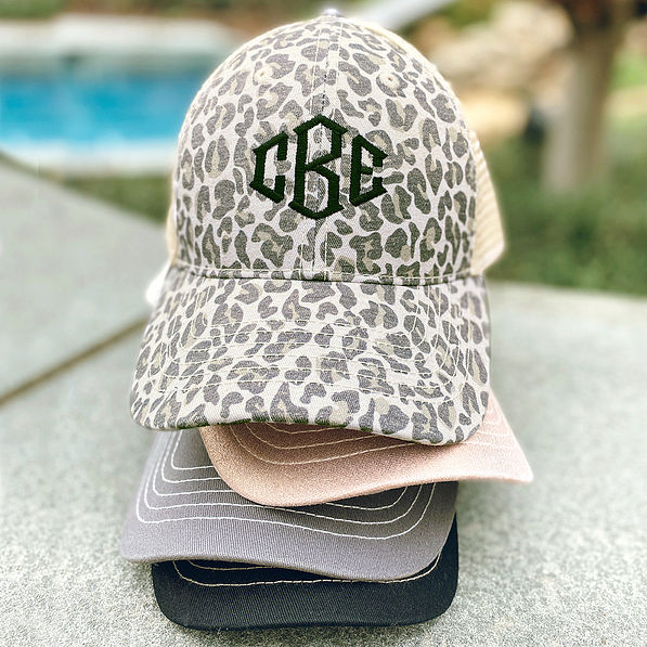 Personalized Trucker Baseball Hat - Marleylilly