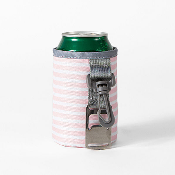 Her Floral Initial Stainless Steel Koozie Set