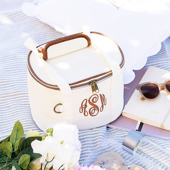 ivory small cooler outside picnic