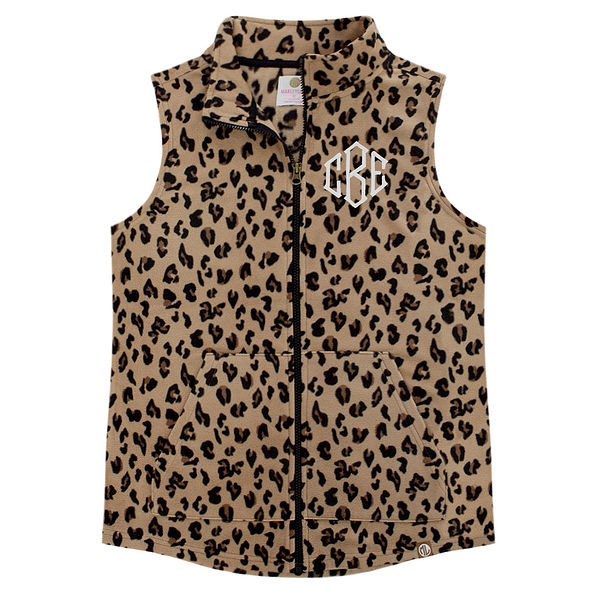 leopard fleece jacket