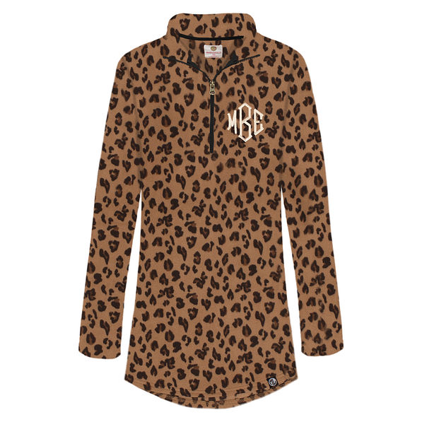 Monogrammed Microfleece Pullover 