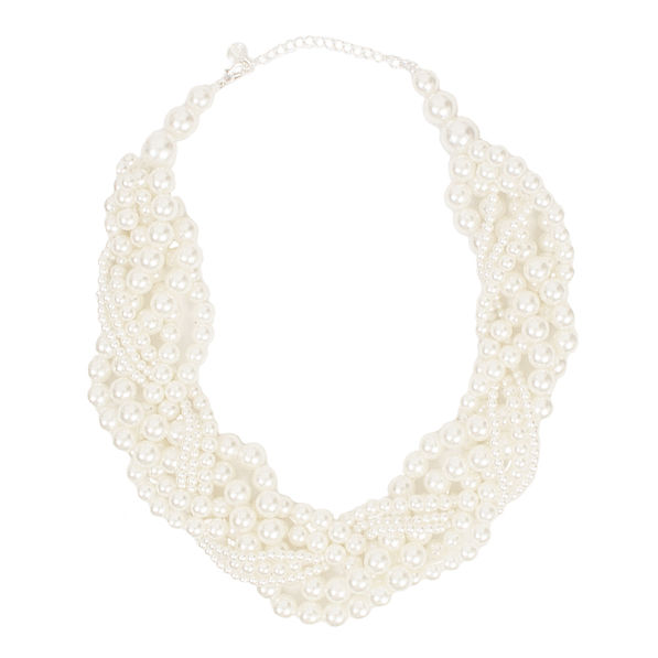 braided pearl necklace