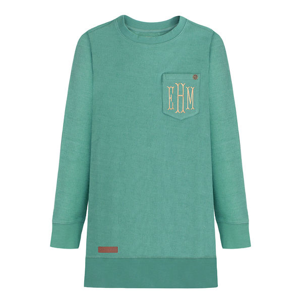 Monogrammed Corded Sweatshirt - Marleylilly