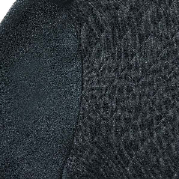 quilted and fleece material