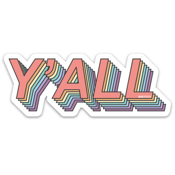 y'all sticker