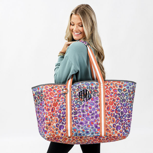 Thirty-One Deluxe Utility Tote - Fall Harvest