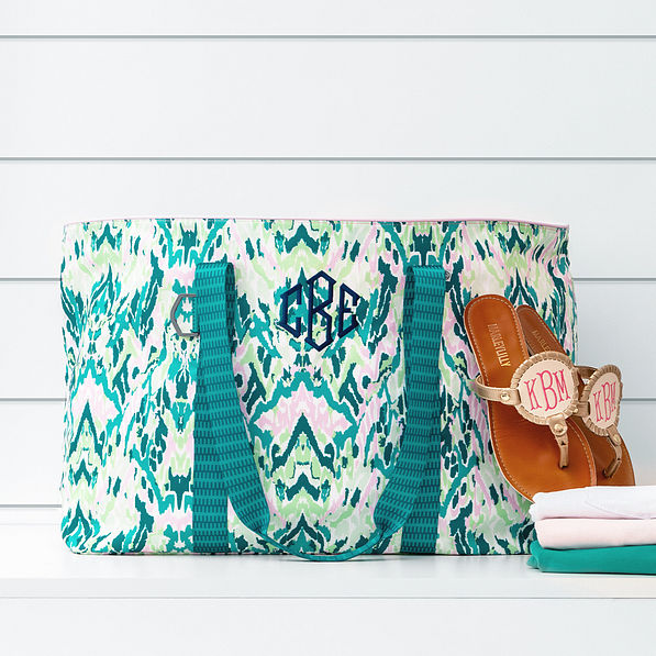 Monogrammed Extra Large Tote Bag