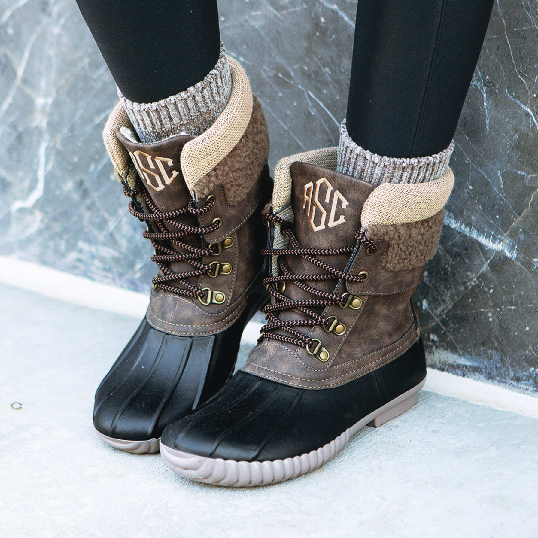 unique duck boots