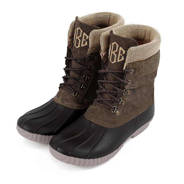 Personalized Explorer Duck Boots - Marleylilly