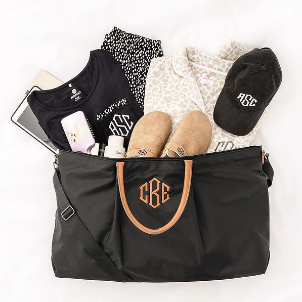 Monogrammed Classic Weekender Bag