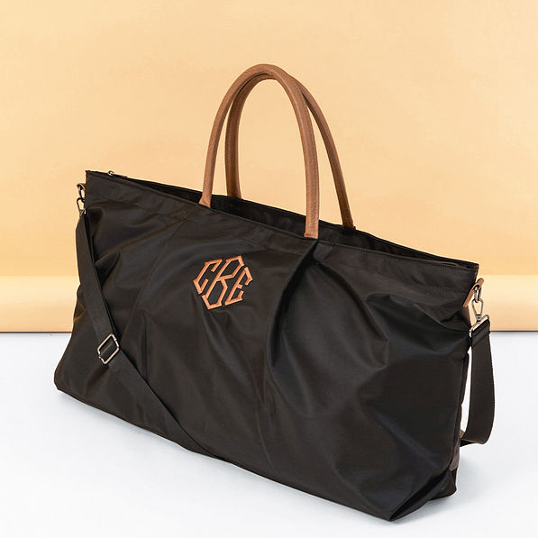 Monogrammed Classic Weekender Bag