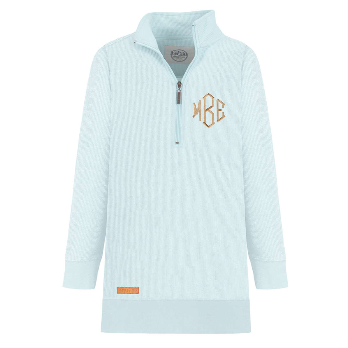 Personalized Corded Pullovers in Pink, Charcoal, Chambray – Marleylilly