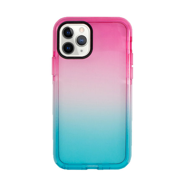 Pink and Blue Ombre iPhone Case