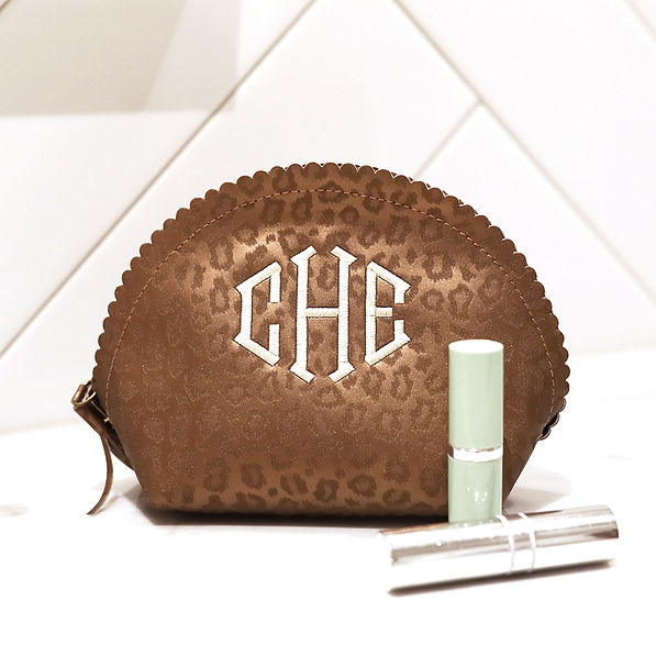 mini cosmetic case in bathroom