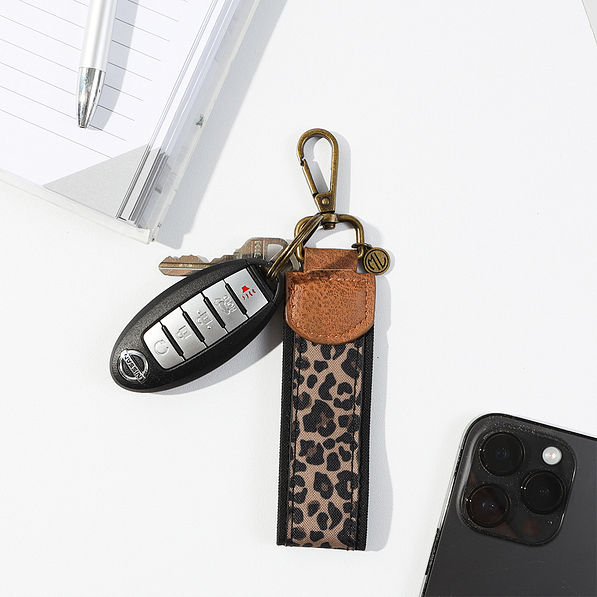 Pom pom your keys with a Monogrammed Faux Fur Key Ring NEW from  Marleylilly!