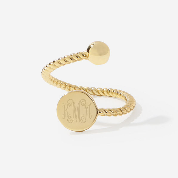 Adjustable Ring in Gold