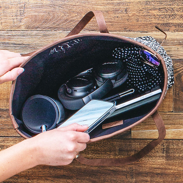 inside dottie tote bag