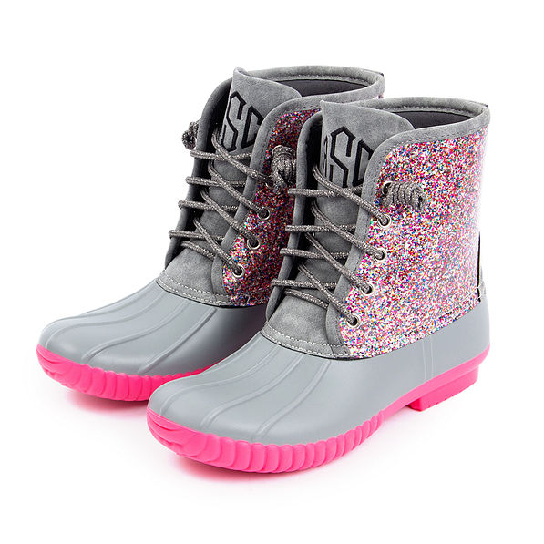 sparkly duck boots