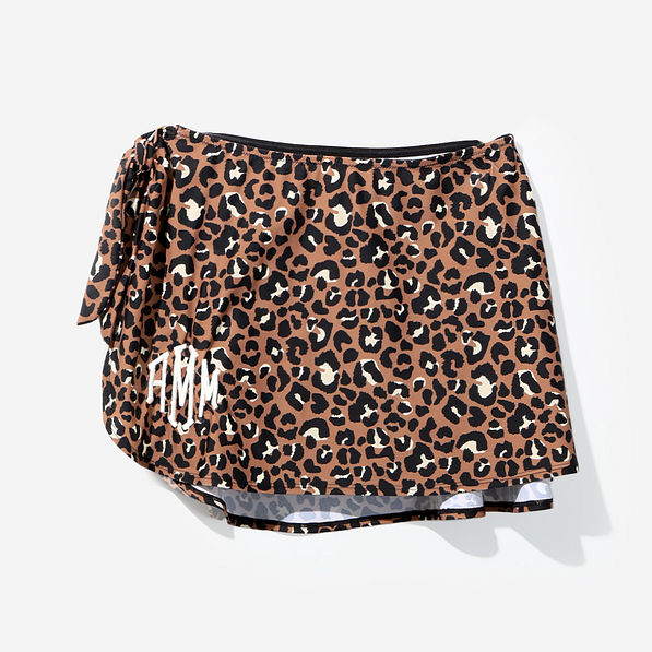 cheetah sarong