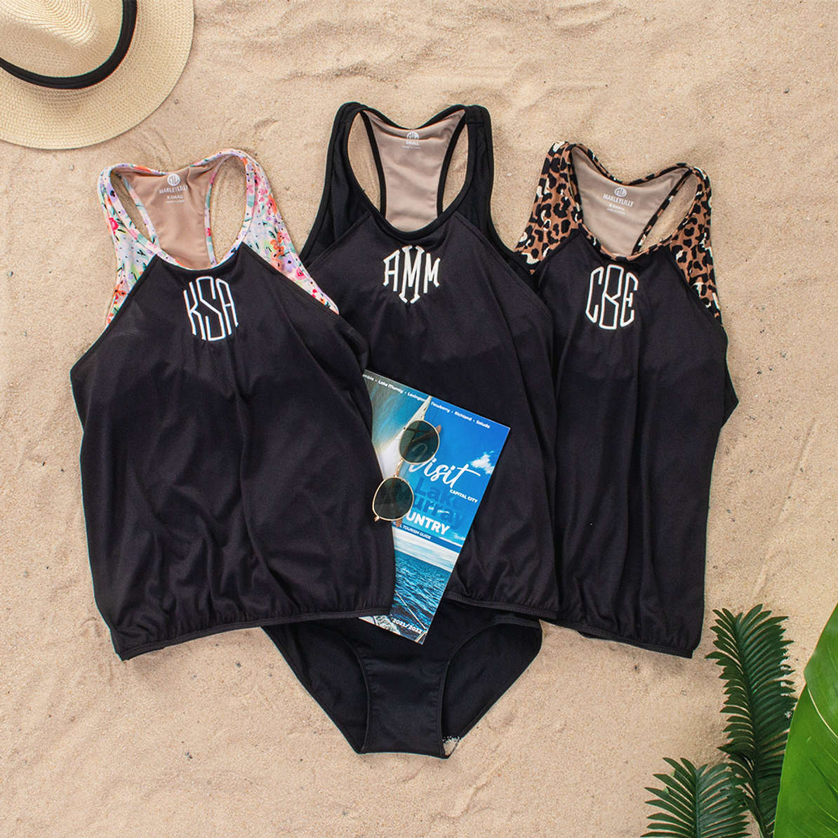 Monogrammed Tankini from marleylilly.com