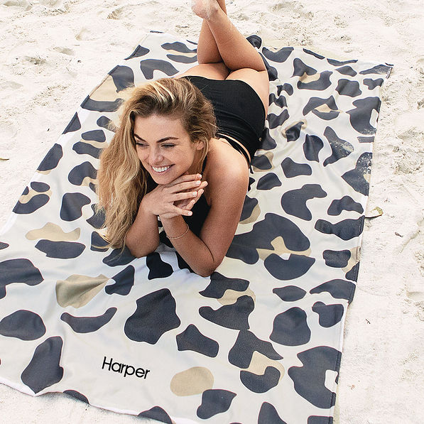 Monogrammed Beach Towel