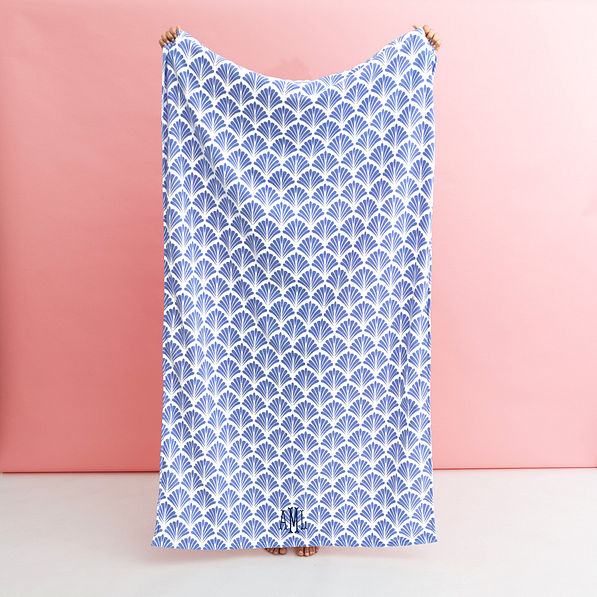 Monogrammed Beach Towel