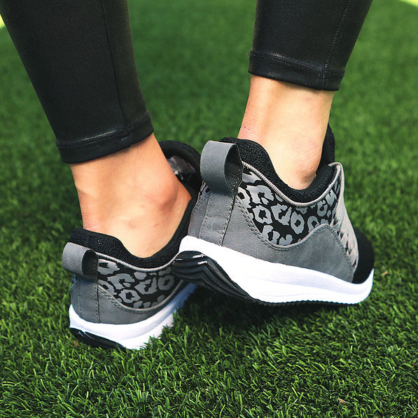 back of onyx leopard sneakers