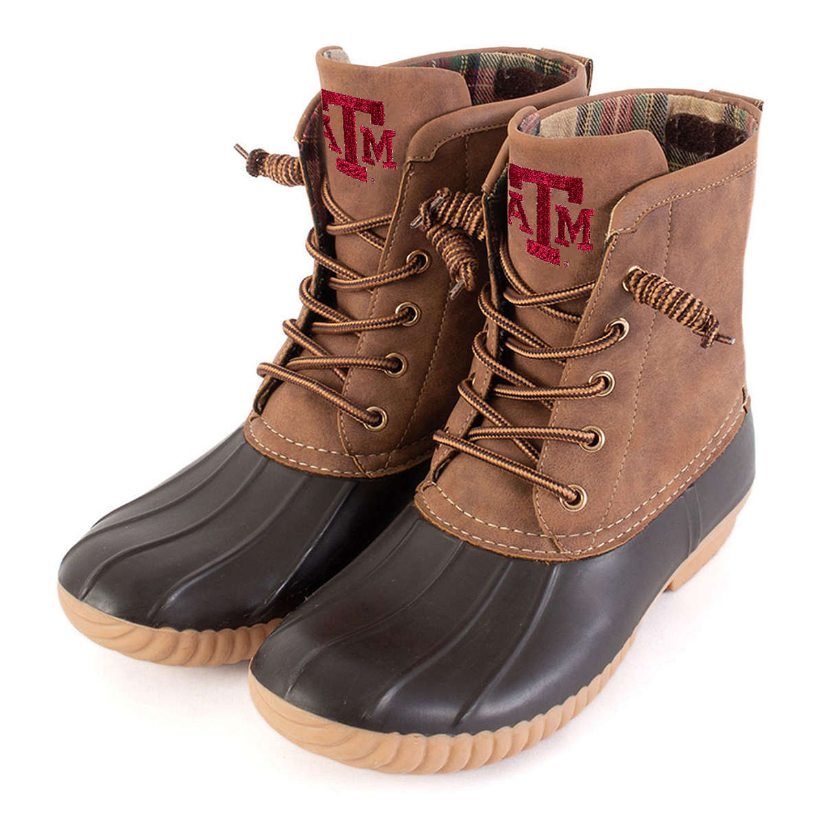 Texas A&M Logo Duck Boots — Marleylilly