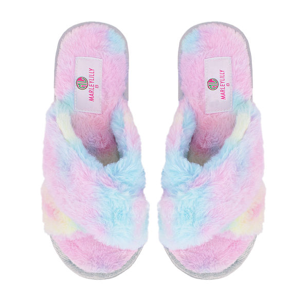 Monogrammed Slippers - Cozy Slippers - Marleylilly