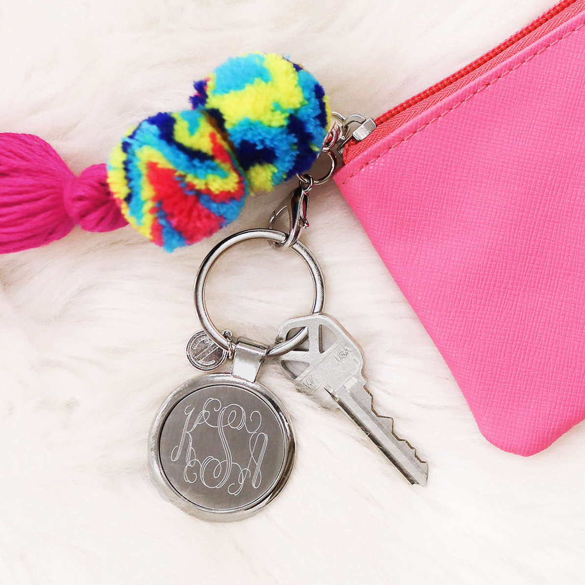 Personalized Keychain Pouch