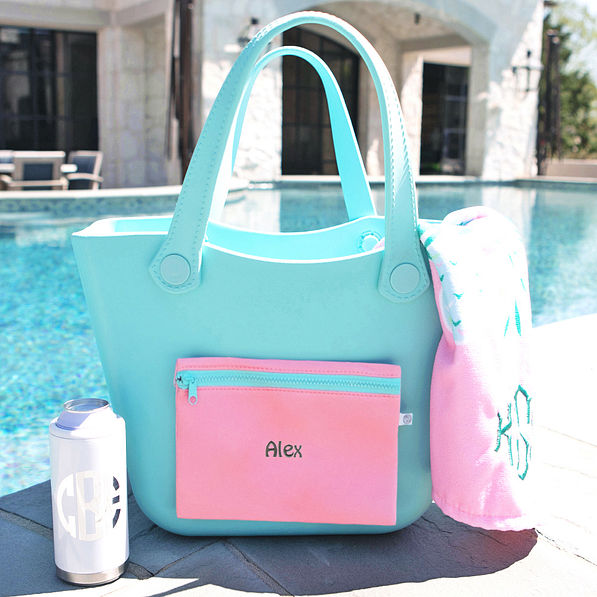 Personalized Waterproof Beach Bag Marleylilly