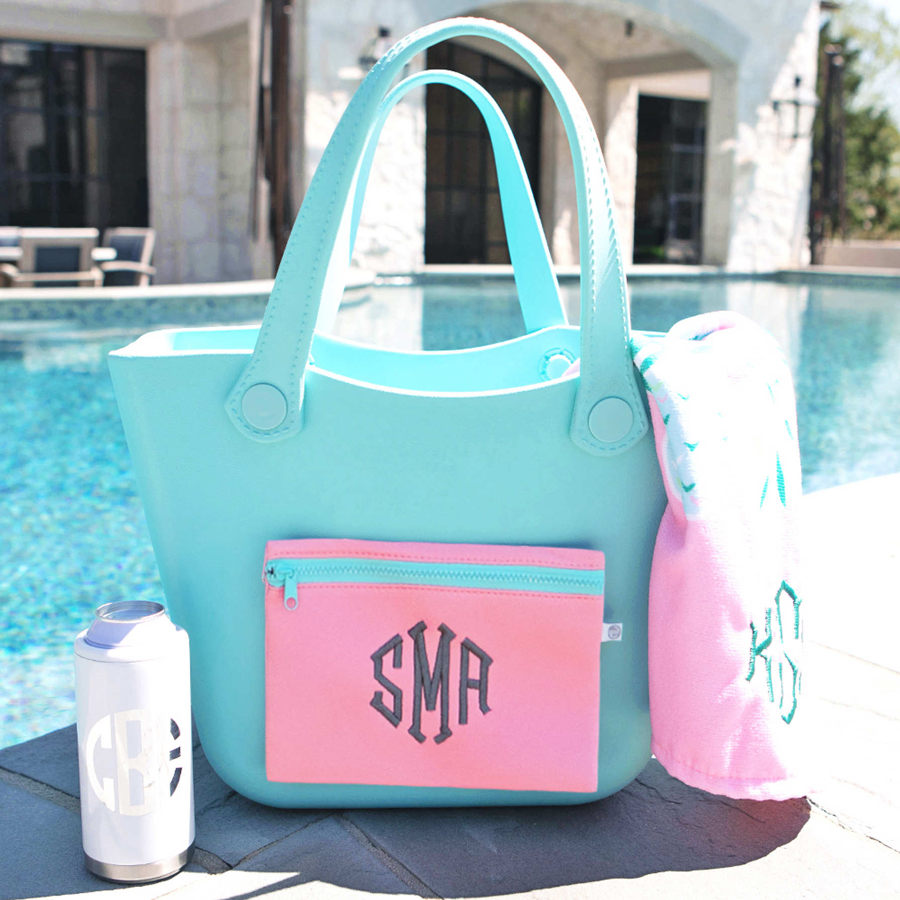 Waterproof Beach Bag
 Personalized Waterproof Beach Bag Marleylilly