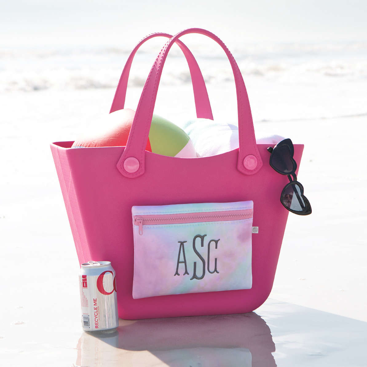 Personalized Waterproof Beach Bag - Marleylilly