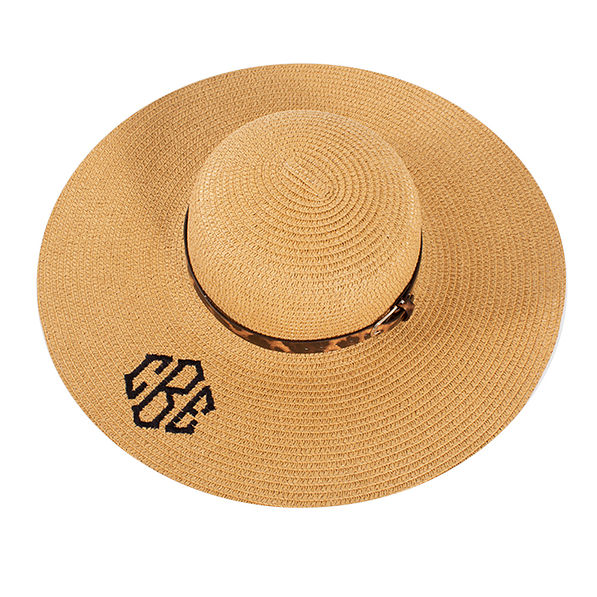 Monogrammed Sun Hat
